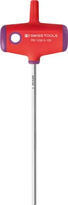 Zdjęcie produktu dla PB SWISS TOOLS Wkrętak do gniazd sześciokątnych, z uchwytem krzyżowym, sześciokąt: 3 mm