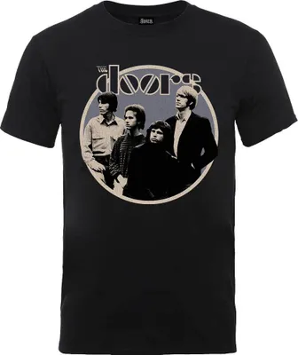 Produktbild von The Doors Retro Circle Black L T-Shirt