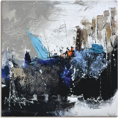 Produktbild von ARTland Leinwandbild Abstrakt II Größe: 50x50 cm