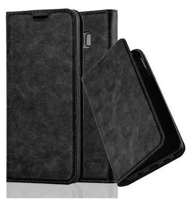Obrázok produktu pre Cadorabo puzdro pre Samsung Galaxy S8 PLUS ochranné puzdro v čiernej farbe puzdro na mobilný telefón kryt magnetické zatváranie