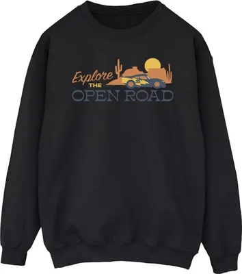 Produktbild von Disney - "Cars Explore The Open Road" Sweatshirt für Herren BI15854 (M) (Marineblau)