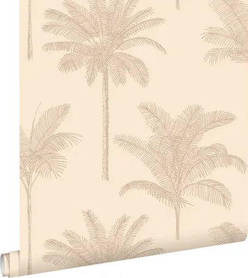 Immagine prodotto di ESTAhome carta da parati palme beige 53 cm x 10.05 m