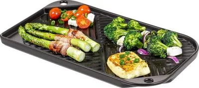 Immagine prodotto di Padella per grigliare nera, quadrata, per barbecue