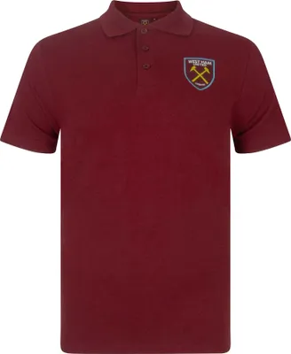 Produktbild von West Ham United FC - Poloshirt für Herren GF597 (M) (Rotwein)