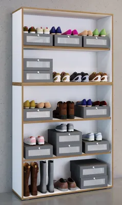 Produktbild von VCM Holzregal stehend | platzsparender Aktenschrank | Maße ca. B. 100 x H. 183 x T. 33 cm | Elegantes Regal | Büroregal – Salia 5fach B. 100 cm