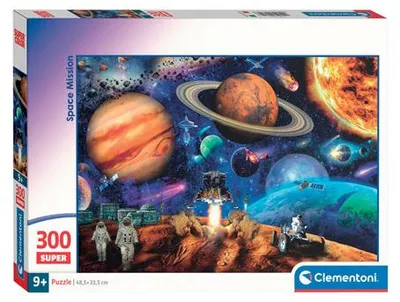 Produktbild von CLEMENTONI Puzzle Weltraummission 300 Teile