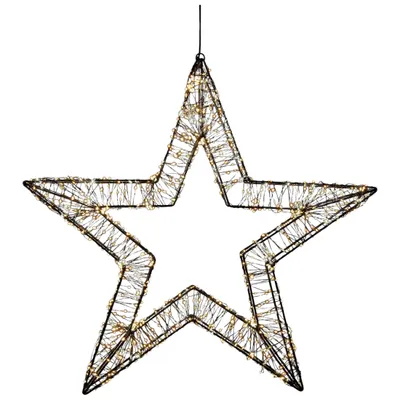 Produktbild von Anna's Collection Stern Weihnachten für Innen und Außen 1200 LED Luxury Color Dimmer 56cm