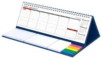 Produktbild von Tischkalender für 2027 Wochen mit großem Notizbereich