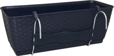 Produktbild von rATOLLA PW 38,6x15,4x14cm ANTR (S433) záves. s miskou
