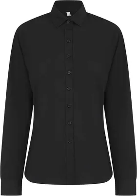 Produktbild von Henbury - Formelles Hemd CoolPlus für Damen Langärmlig PC7753 (M) (Schwarz)