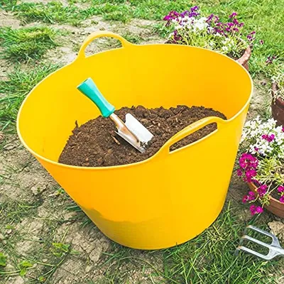 Multifunktionaler Aufbewahrungskorb für Wäsche, Garten und mehr - 27 Liter