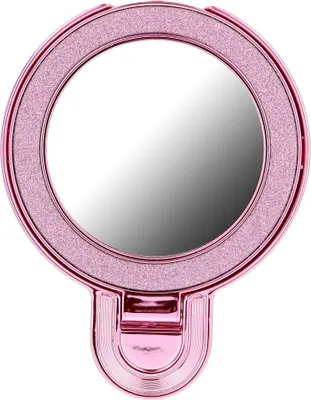 Produktbild von Telefonständer CIRCLE MIRROR - zum Aufkleben - rosa