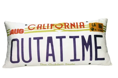 Zdjęcie produktu dla Powrót do przyszłości poduszki Outatime California