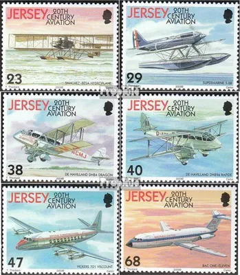 Produktbild von Briefmarken GB - Jersey 2003 Mi 1062-1067 (kompl.Ausg.) gestempelt Motorflug