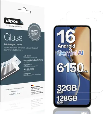 Obrázok produktu pre 2x dipos GlassCC Doogee Note 56X Pro