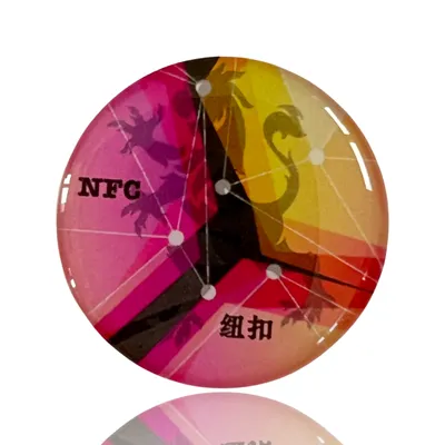 Produktbild von 1Stk. Epoxy NFC-NTag213 on metal ideal für die Automation eines iPhones geeignet