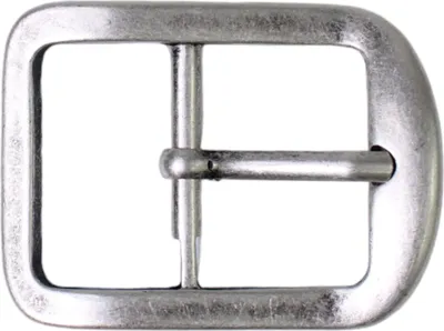 Produktbild von FRONHOFER Gürtelschnalle in altsilber für 4 cm Gürtelriemen