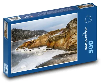 Obrázok produktu pre Puzzle 500 Zimné More a Skaly - martinpuzzle