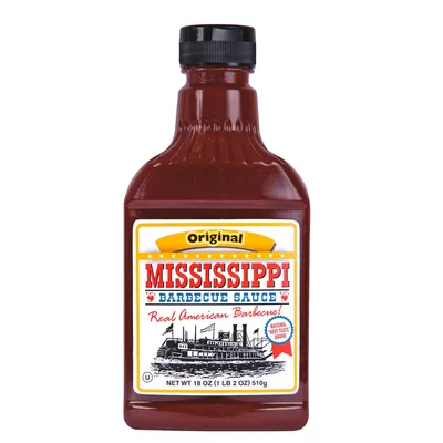 Obrázok produktu pre Mississippi Original BBQ Sauce Marináda na grilovanie a dipy 440ml