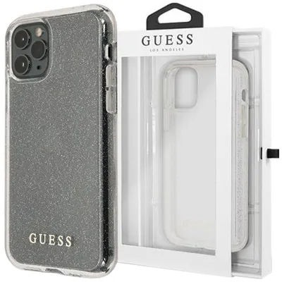 Produktbild von Guess Guhcn58Pcglsi Iphone 11 Pro Srebrny/Silver Hartschalen Glitter