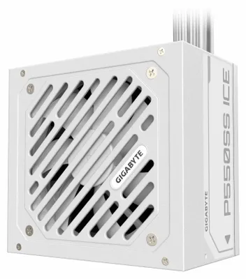Obrázek produktu pro GIGABYTE P550SS ICE, 550 W, 155-240 V, 50/60 Hz, 6.3 A, Aktivní, 100 W