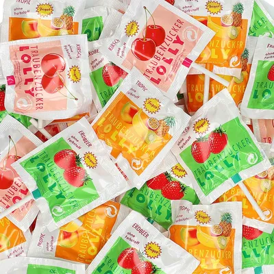 Produktbild von Frigeo Traubenzucker Lolly 1000er