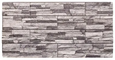 Image de Panneaux muraux vidaXL, lot de 10, gris foncé et gris clair, 100 x 50 cm