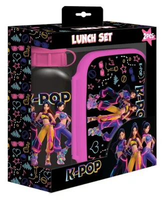 Productafbeelding van KPop Tupper + Aluminiumflesenset, 500 ml