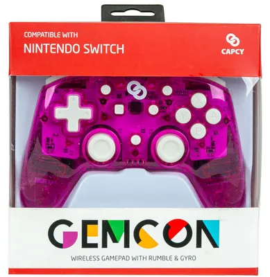 Immagine prodotto di Controller wireless GEMCON Pro per Nintendo Switch, compatibile con console e PC