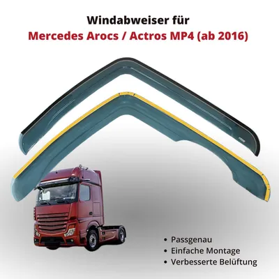 Immagine prodotto di Deflettore per Mercedes Arocs / Actros MP4 (dal 2016) | Montaggio esterno