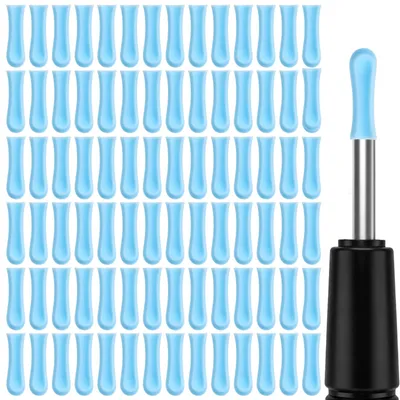 Imagen del producto de Limpiadores de silicona para los oídos, 150 unidades, removedor de cerumen para la limpieza de oídos