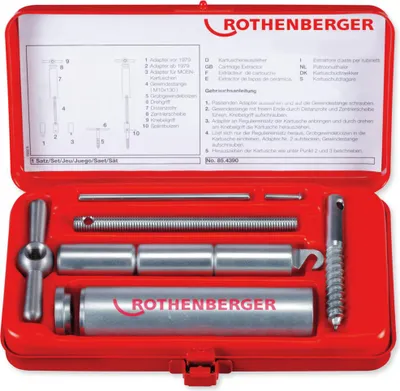 Produktbild von Kartuschenauszieher-Set 9-tlg. ROTHENBERGER