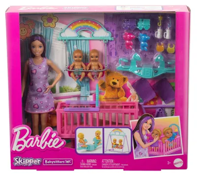Obrázok produktu pre Barbie Skipper Babysitters Inc. HXM99, Modelka, Žena, 3 rok / roky, Dievča, 169 mm, 500 g