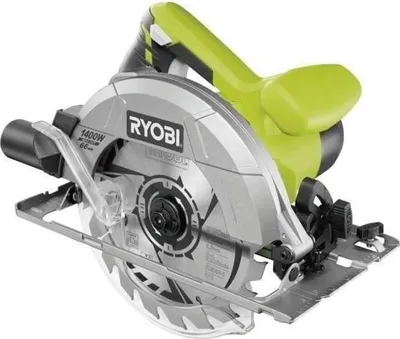 Zdjęcie produktu dla Piła tarczowa RYOBI 1400 W, 190 x 16 mm, głębokość cięcia 66 mm, 2 brzeszczoty (20 i 48 zębów), RCS1400-KB48
