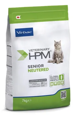 Image de Virbac Senior, nourriture sèche pour chats castrés, pour animaux de plus de 7 kg