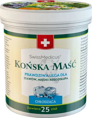 Obrázok produktu pre SWISSMEDICUS Chladivá masť na kone 500ml