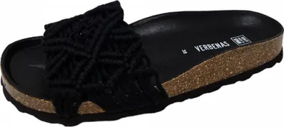 Produktbild von Verbenas RAGA Knots Pantolette Schwarz