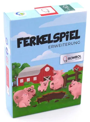 Produktbild von Ferkelspiel Erweiterung - Spielkarten mit lustigen Aufgaben und Ereignissen