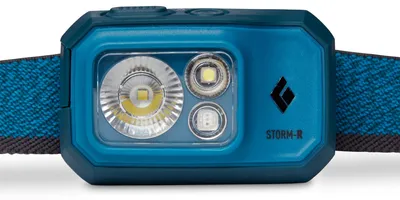 Produktbild von Black Diamond Storm 500-R, Stirnband-Taschenlampe, Blau, 1 m, IP67, 500 lm, 12 m