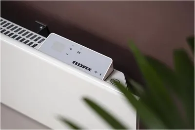 Image de ADAX Radiateur électrique avec connexion Wi-FI - Blanc - 1000 W - NEO L 10 KWT