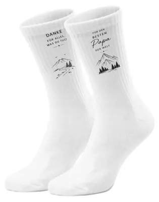 Produktbild von epicsocks Papa Liebe Set 1 - Socken in 37-41 im Paar