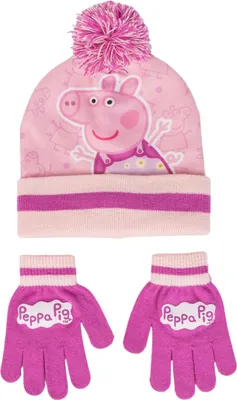 Immagine prodotto di Cerda Group Cappello Peppa Pig 2 Pezzi Uomo Rosa Taglia Unica