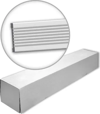 Productafbeelding van Profhome 651703-box 1 doos 18 lijsten Wandlijst Fries | 36 m