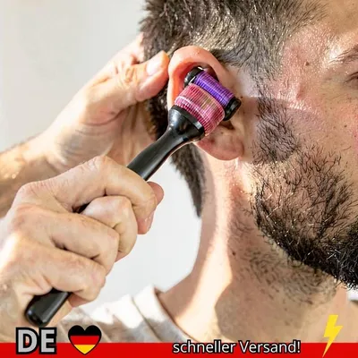 Produktbild von Mezoroller Bartroller DRS 540-Nadeln Micro-Needling Derma Roller für