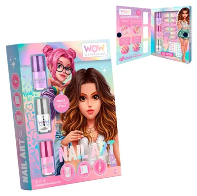 Immagine prodotto di WOW Generation Set Smalti per Unghie Bambini | Cambia Colore | Set Manicure per Bambini