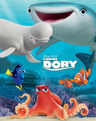 Productafbeelding van Finding Dory - Les Amis - 40x50 cm - Poster