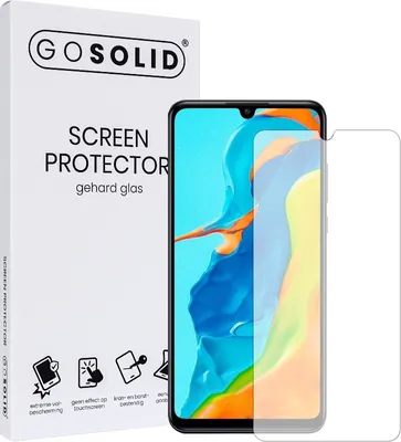 Produktbild von GO SOLID! Displayschutzfolie für Huawei P Smart Plus 2019 aus gehärtetem Glas