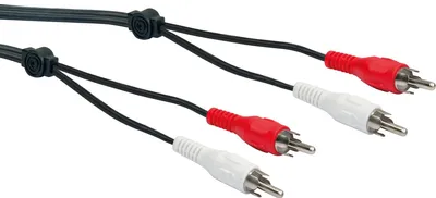 Produktbild von Schwaiger Audiokabel Cinch Verbindungskabel 10m Schwarz
