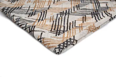 Obrázek produktu pro Šifon s potiskem, vzor 3, krémová 50 x 150 cm