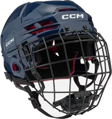 Produktbild von Ccm Combo Ht70c Tac Senior Hockeyhelm Blau L Blau L